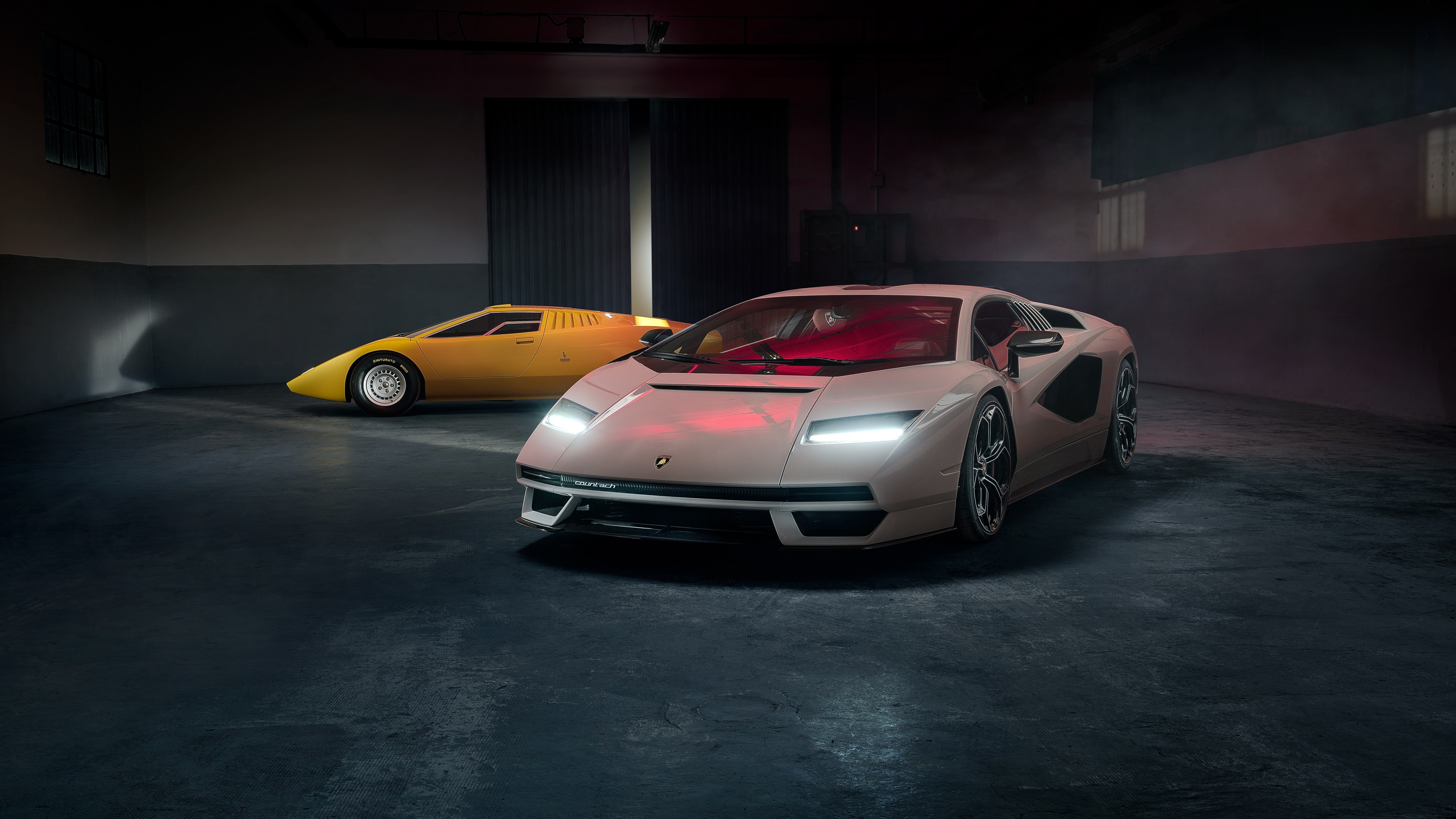 Lamborghini Countach LP500 1987 5K Wallpaper