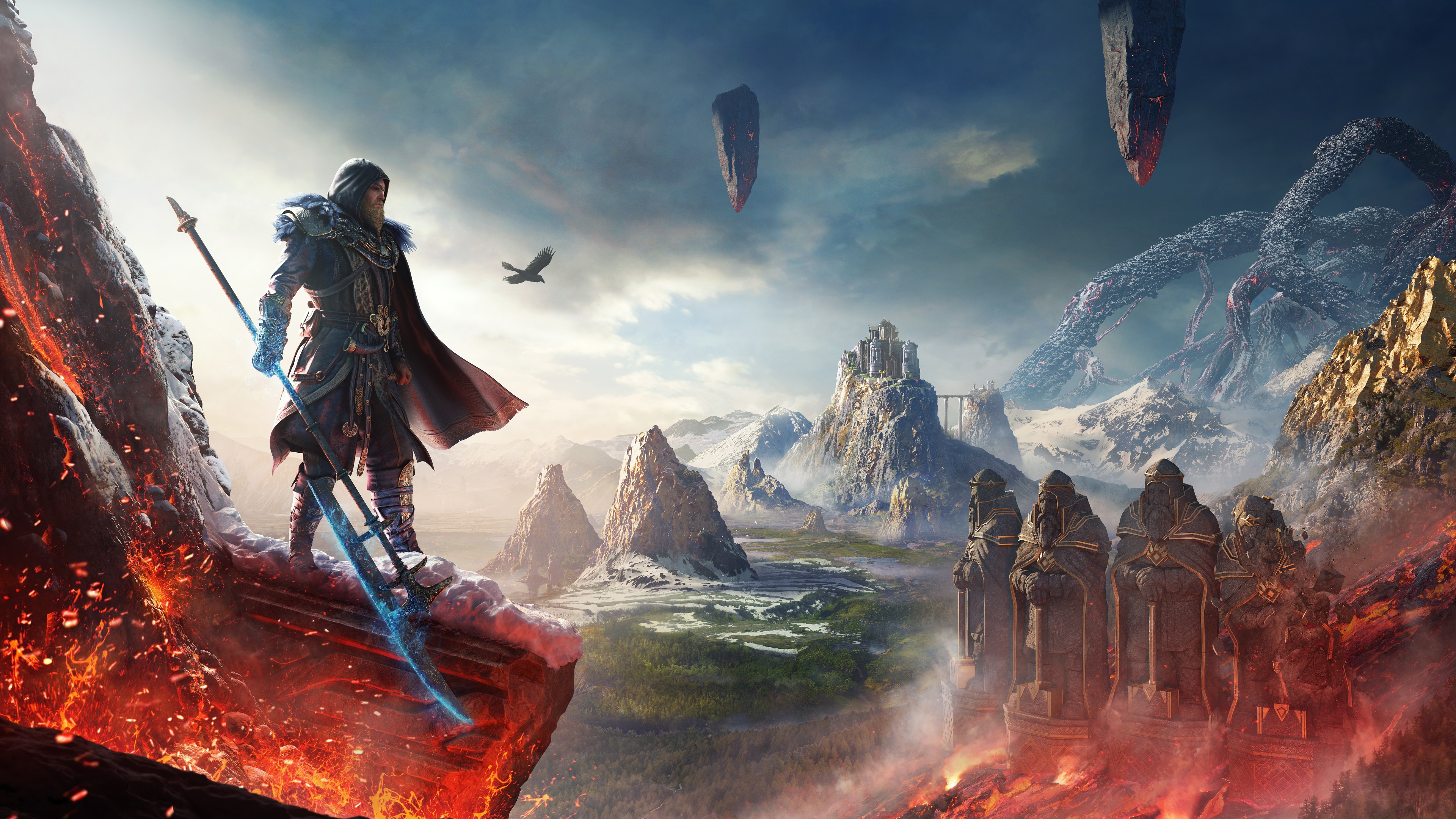 Assassin's Creed Valhalla Dawn of Ragnarok Wallpaper