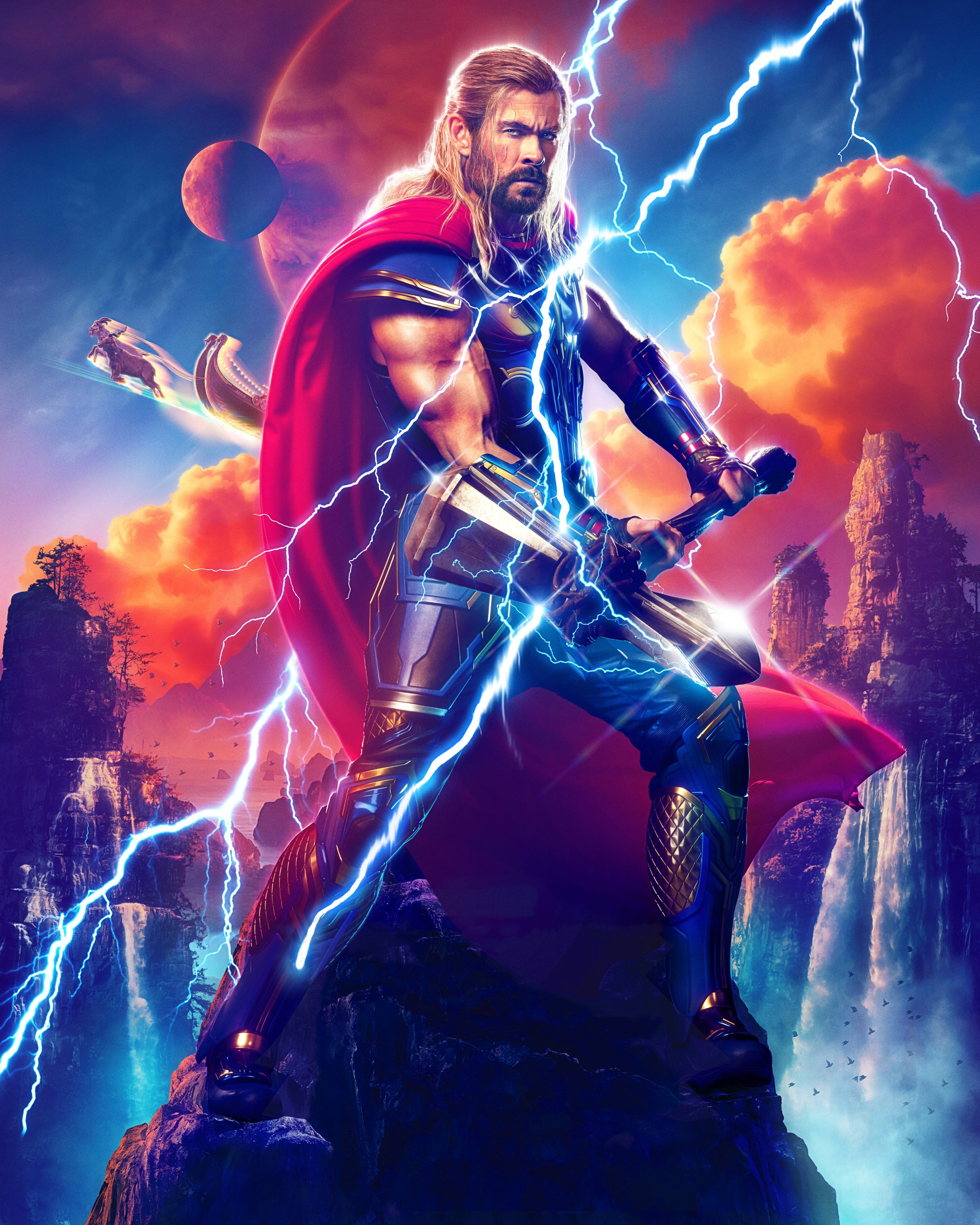 Thor: Love and Thunder Chris Hemsworth Wallpaper