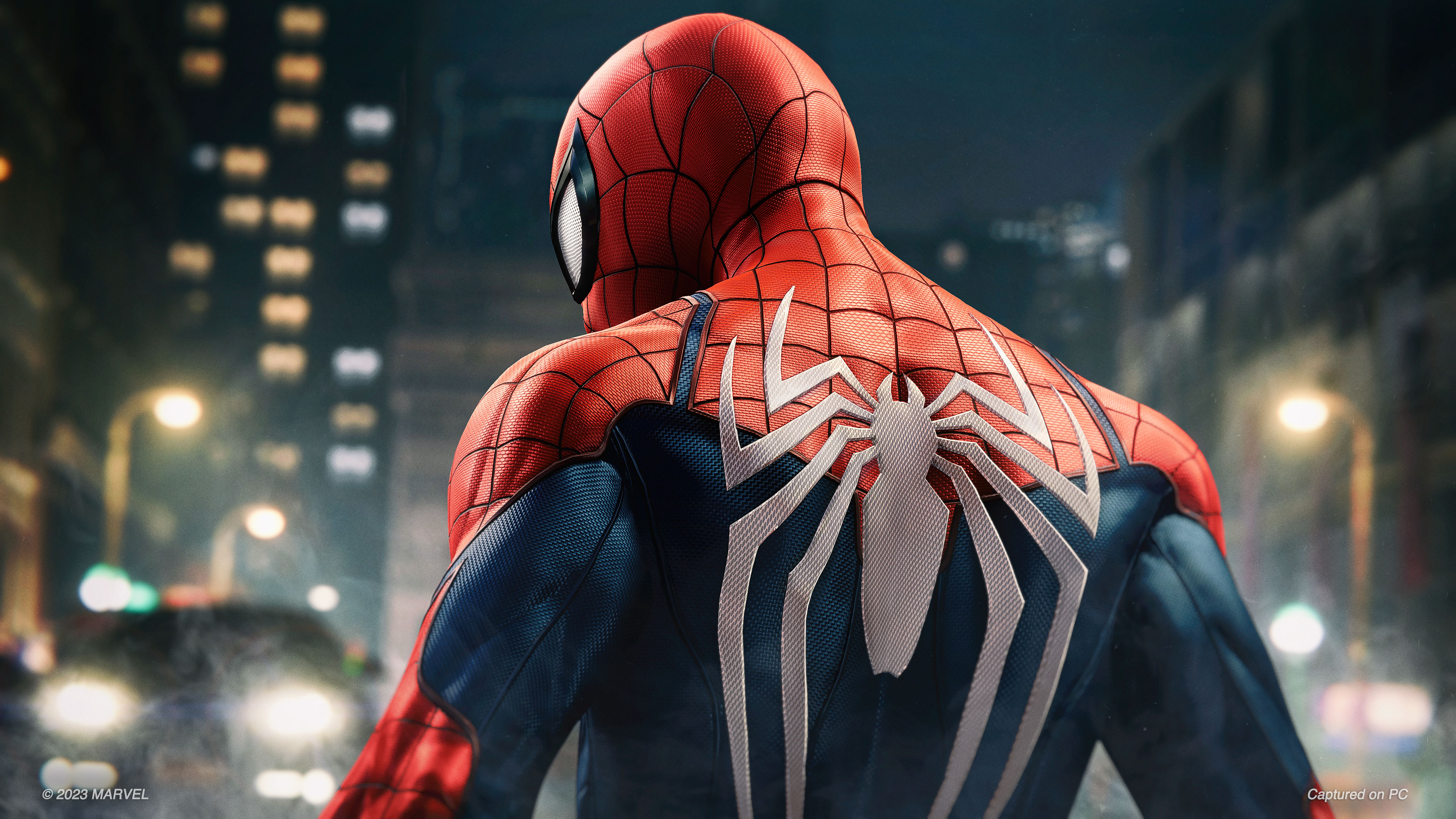 Marvel's Spider-Man Advanced suit Wallpaper