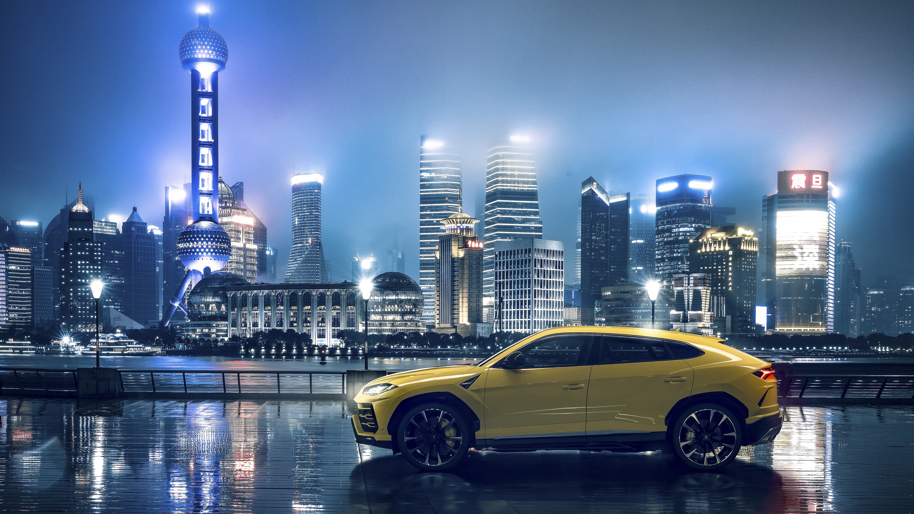 Lamborghini Urus Shanghai Wallpaper