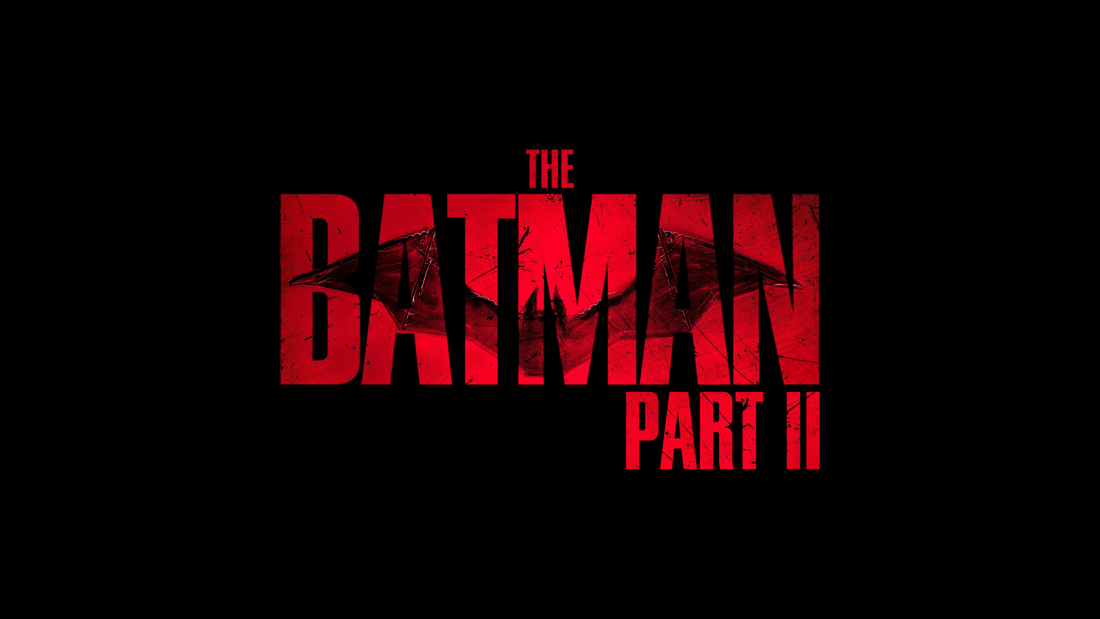 The Batman: Part II (2027) Logo Wallpaper