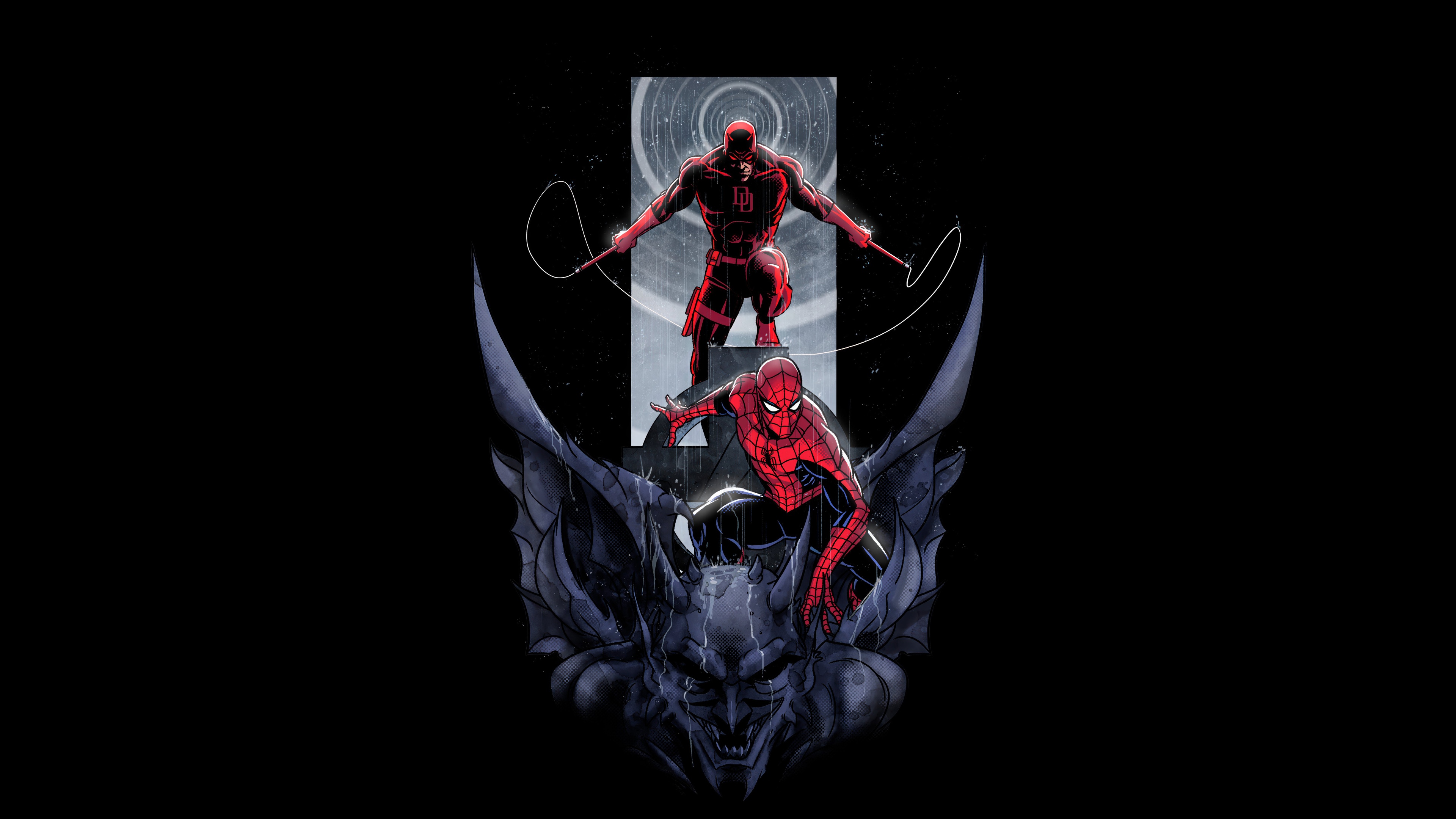 Daredevil Spider-Man Wallpaper